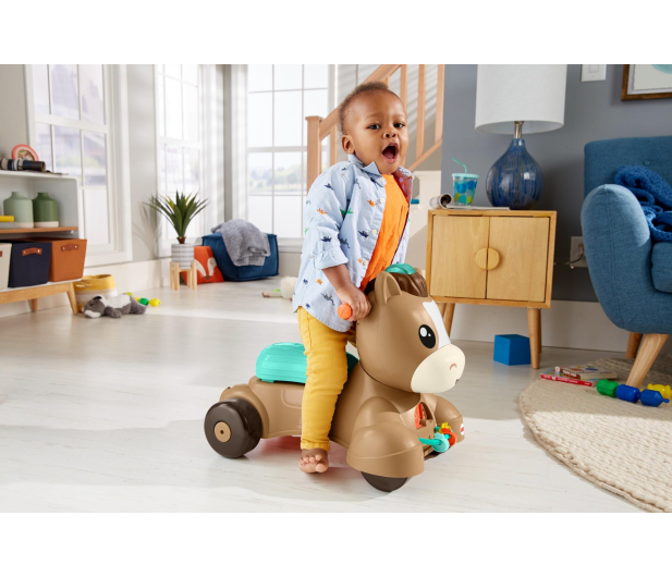 Fisher-Price Spacerowy kucyk Pchacz-Jeździk - 1014003 - zdjęcie 5